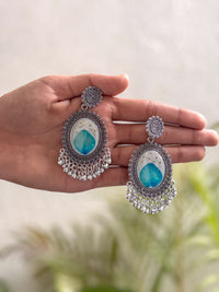 Aqua Bloom Jhumka thumbnail